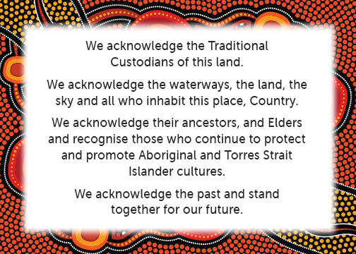 Acknowledgement of Country - Dynamic Support Services